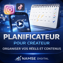 PLANIFICATEUR POUR CREATEUR DE CONTENU (PLR)