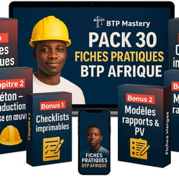 Pack Fiches Pratiques Chantier – 2025