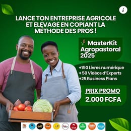 LANCE TON ENTREPRISE AGRICOLE ET ELEVAGE EN COPIANT LA METHODE DES EXPERTS