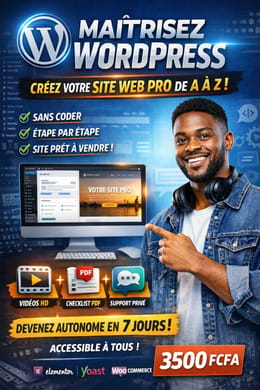 De zéro à ton premier site WordPress prêt à vendre !