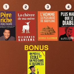 4 livre qui va certainement changer votre mentalité et situation après lecture
