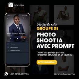 Groupe VIP de Photo Homme & leurs Prompts