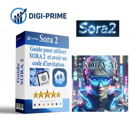 Guide pour utiliser SORA 2 et avoir un code d'invitation