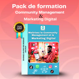 Formation complète Marketing Digital & Community Manager - Devenez Expert