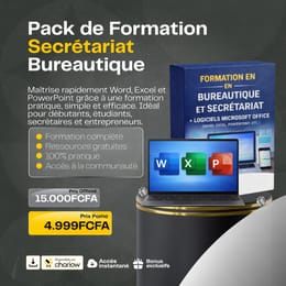 PACK DE FORMATION SECRETARIAT BUREAUTIQUE