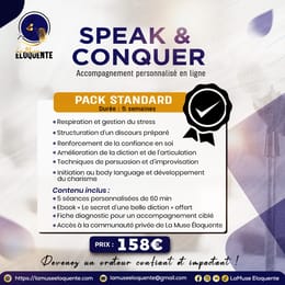 Programme Speak & Conquer (Pack Standard)