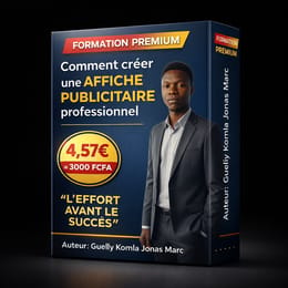 Comment créer une affiche publicitaire avec téléphone