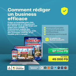 COMMENT RÉDIGER UN BUSINESS PLAN EFFICACE POUR OBTENIR UN FINANCEMENT