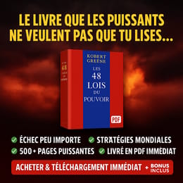 LES 48 LOIS DU POUVOIR de Robert Greene - Livre PDF