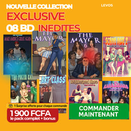 8 BD Inédites = 1900 FCFA
