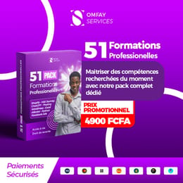 Pack de 51 Formations professionnelles