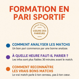 GUIDE COMPLET PARI SPORTIF