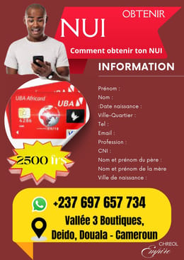 Obtenir ton NUI rapidement