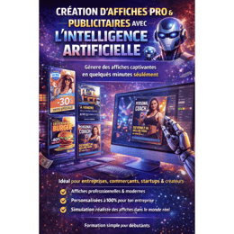 Créer une affiche publicitaire ou professionnelle