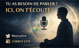 Réunion Google Meet – Écoute & Paix du Cœur