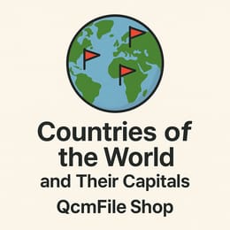 🌍 Quiz: Countries of the World and Their Capitals 🌎