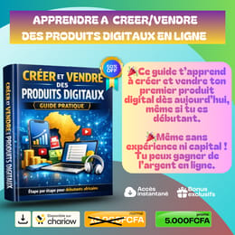 📙 APPRENDRE À CRÉER/VENDRE DES PRODUITS DIGITAUX EN LIGNE