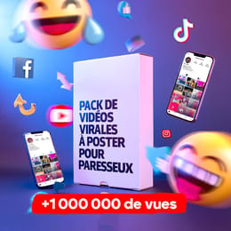 VIDEOS VIRALES PRÊTES À POSTER (POUR LES PARESSEUX)