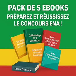 Pack ENA : dissertation & culture générale (4 documents)