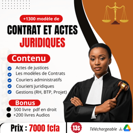 +1300 MODÈLES DE CONTRAT