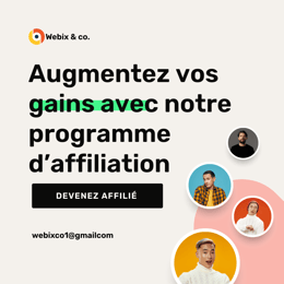 PROGRAMME D'AFFILIATION💰