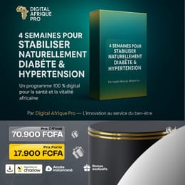 4 SEMAINES POUR STABILISER NATURELLEMENT DIABÈTE & HYPERTENSION