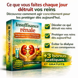 Insuffisance rénale : ce que nous faisons chaque jour sans le savoir et qui détruit nos reins