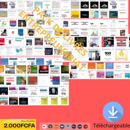 Pack exclusif sur l'entrepreunariat