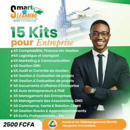 15 KITS POUR ENTREPRISE PRO