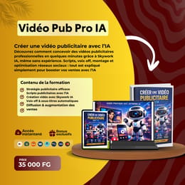 COMMENT CRÉER UNE VIDÉO PUBLICITAIRE AVEC L’IA