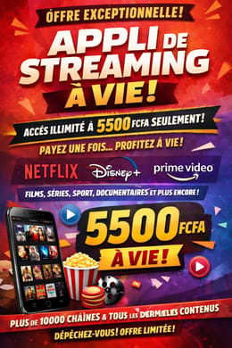 Application de streaming gratuit