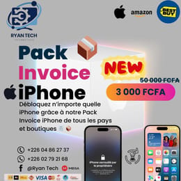 Pack Facture Invoice iPhone 📦