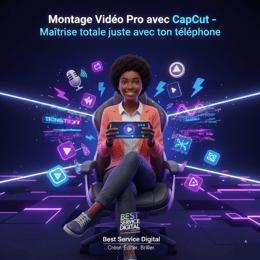 € Expert en montage vidéo professionnel avec capcut