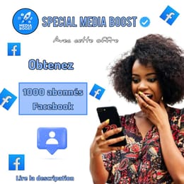 Achetez 1 000 Followers Facebook Actifs et Fiables – Garanti