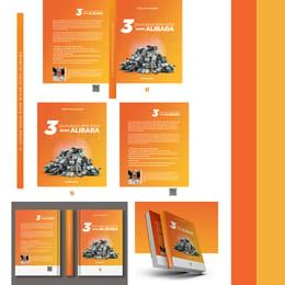 6 PACKS EN PSD DE COUVERTURE DE LIVRE RECTO VERSO AVEC DES MOCKUPS MODIFIABLE
