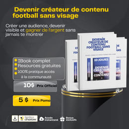 Guide Complet pour Créer du Contenu Football Sans Montrer Votre Visage