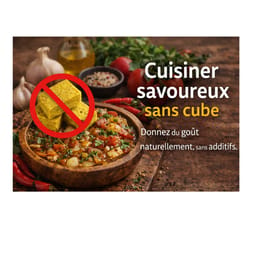 Mini guide : Cuisiner savoureux sans cube