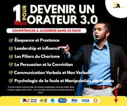 PACK ART ORATOIRE ET PRISE DE PAROLE EN PUBLIC