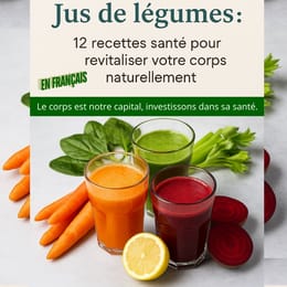12 recettes santé de jus de légumes pour revitaliser naturellement votre corps