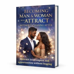 BECOMING THE MAN & WOMAN WHO ATTRACTS WITHOUT CHASING AFTER