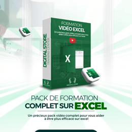 PACK DE FORMATION COMPLÈTE SUR EXCEL
