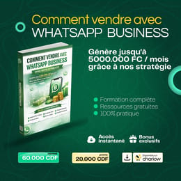 COMMENT VENDRE AVEC WHATSAPP BUSINESS EN 2026
