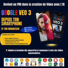 Formation sur la Création des vidéos spectaculaires avec l’IA