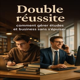Double réussite: comment gérer études et business sans s’épuiser
