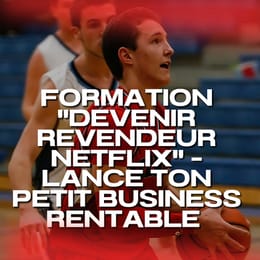🎬 FORMATION "DEVENIR REVENDEUR NETFLIX" – LANCE TON PETIT BUSINESS RENTABLE EN LIGNE !