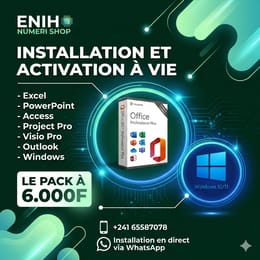 Windows 11 & Office 2024 Pro Plus – Dernières fonctionnalités incluses