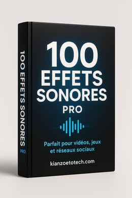 100 Effets Sonores Pro - Le Pack Ultime pour Tes Montages Vidéos!