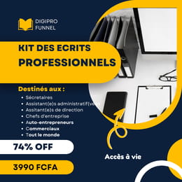 KIT DES ECRITS PROFESSIONNEL