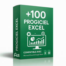 Pack Excel de 100 Progiciels pour Entreprises et Associations