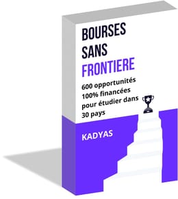 600 bouses d'études entièrement financées dans plus de 30 pays